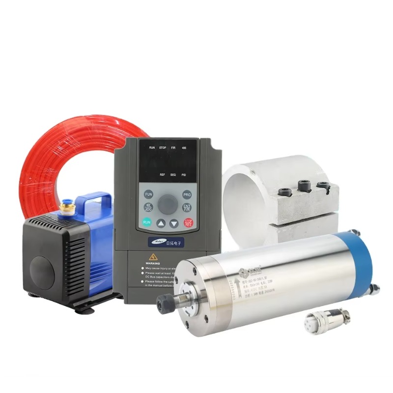 2.2Kw Water Cooled Spindle Kit Vfd - 2.2kw ER20 Water-Cooled Milling Spindle Motor