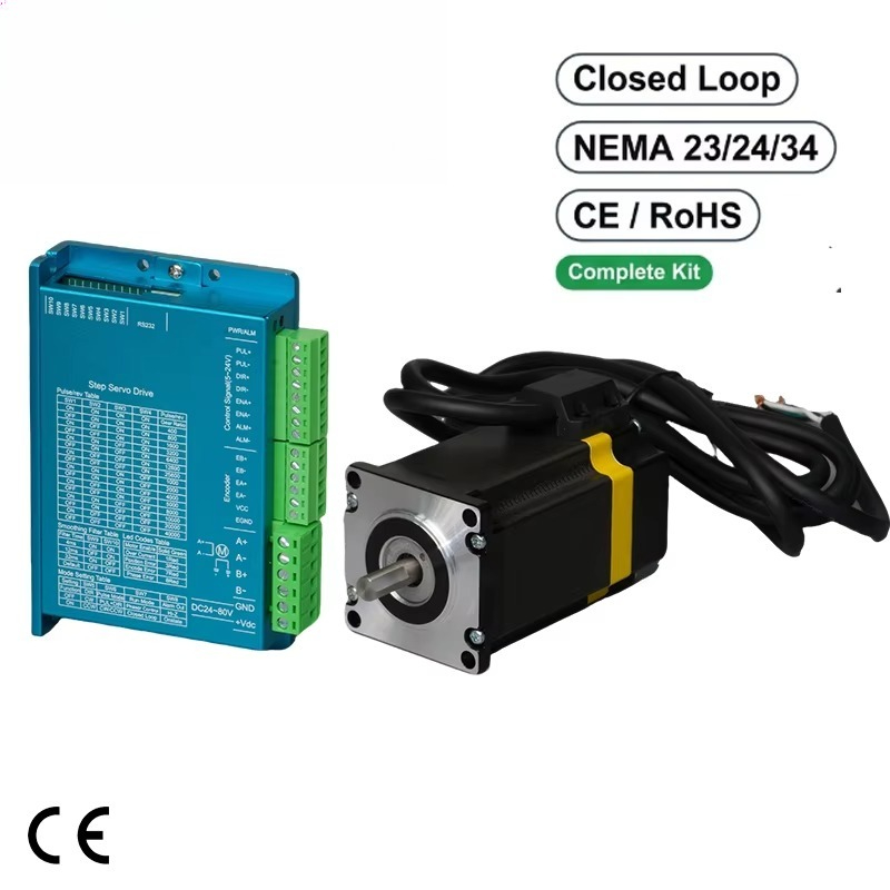 Nema 23 24 34 Closed Loop Step - đánh giá và giá Nema 23 Closed Loop Stepper Motor Driver Kit